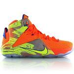 Баскетбольные кроссовки Nike Lebron 12 "Six Meridians" | 684593-870