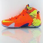 Баскетбольные кроссовки Nike Lebron 12 "Six Meridians" | 684593-870