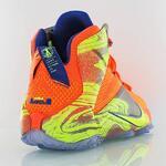 Баскетбольные кроссовки Nike Lebron 12 "Six Meridians" | 684593-870