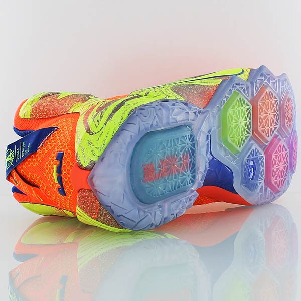 Купить Баскетбольные кроссовки Nike Lebron 12 "Six Meridians" | 684593-870 в Москве или заказать доставку на Slamdunk.su