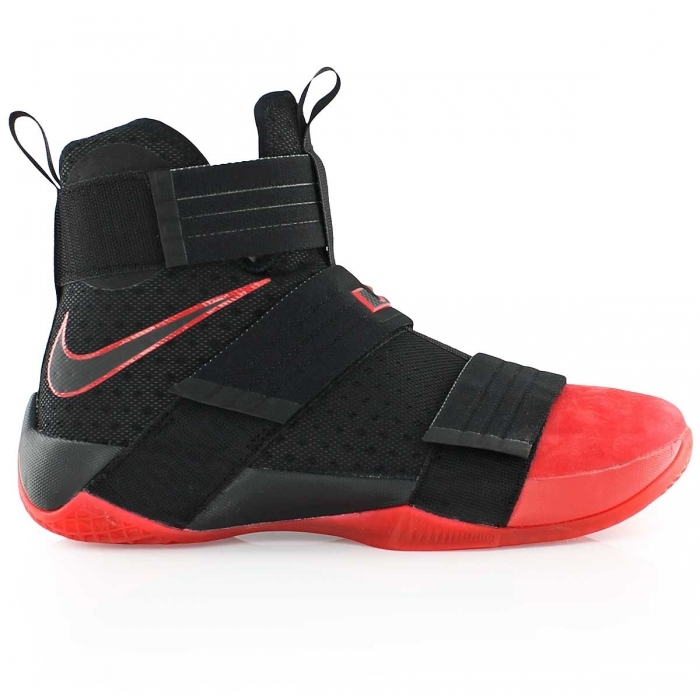 Баскетбольные кроссовки Nike Lebron Soldier 10 SFG “RED TOE” - картинка