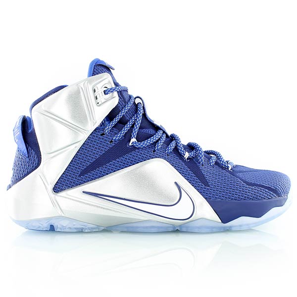 Lebron 12 blue and white deals
