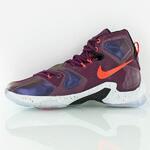 Баскетбольные кроссовки Nike LeBron XIII Medium Berry | 807219-500