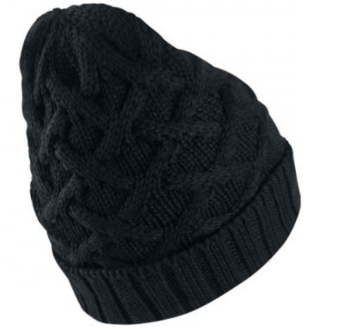 Купить Шапка Jordan Cable Knit Beanie | 802027-010 в Москве или заказать доставку на Slamdunk.su