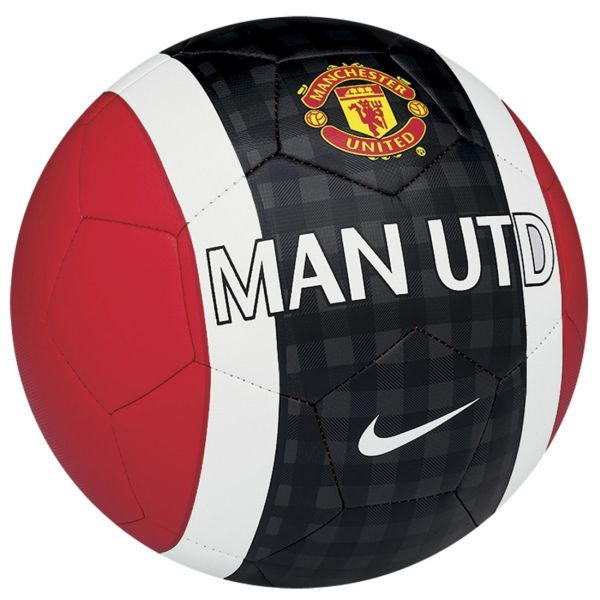 Футбольный мяч adidas Manchester United красный