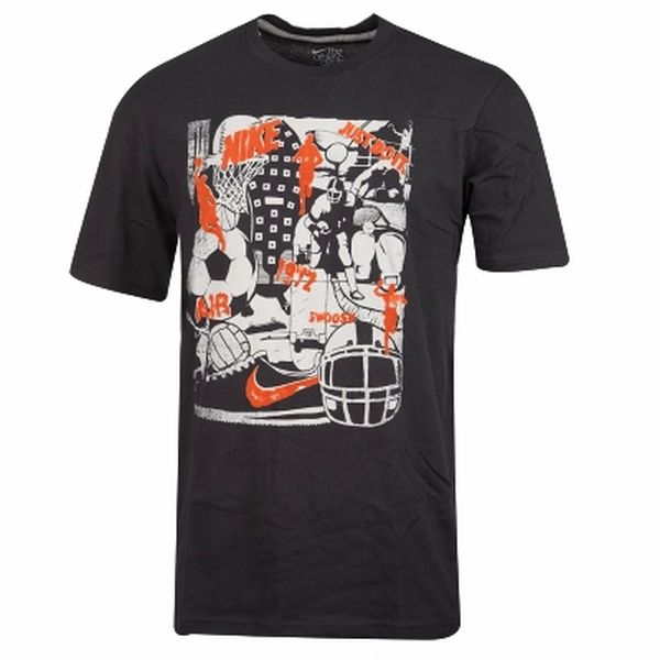 Купить Футболка Nike Sport Collage Ss Tee | 534369-010 в Москве или заказать доставку на Slamdunk.su